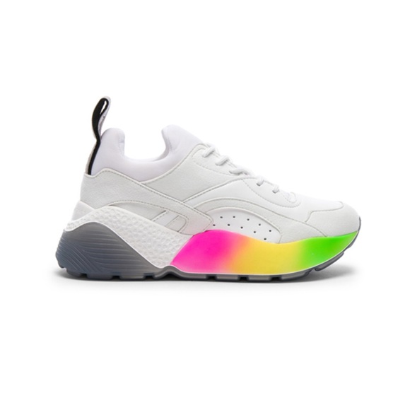 stella mccartney rainbow sneakers